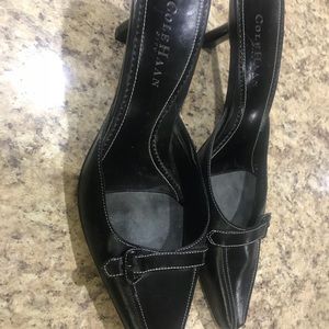Cole Haan kitten heel mules